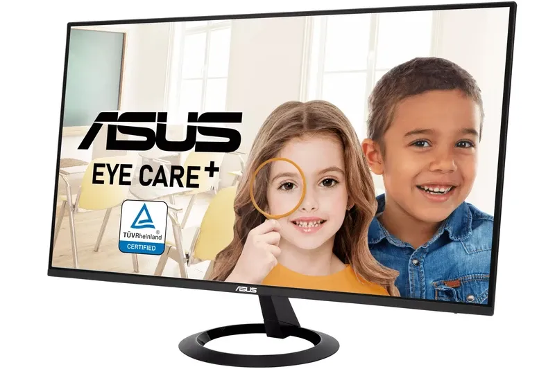 بهترین مانیتور تا ۹ میلیون تومان - مانیتور گیمینگ 23.8 اینچ ایسوس مدل VZ24EHF