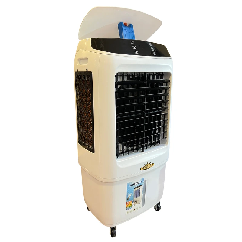 کولر آبی 34000 آکماز مدل جایخی دار کنترل دار