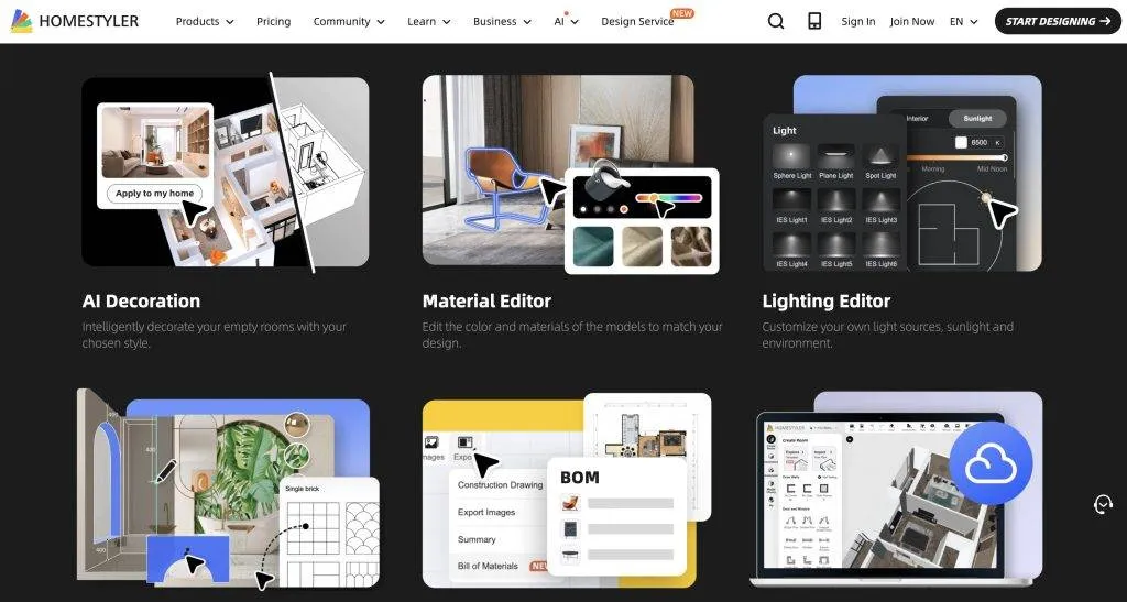 Homestyler Ui معرفی هوش مصنوعی homestyler (هوم استایلر) • دیجیکالا مگ
