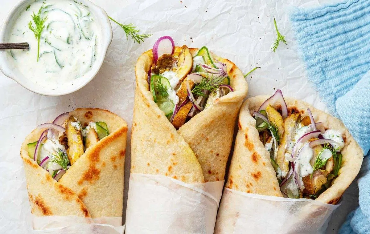 شاورما - غذا با نان جدید