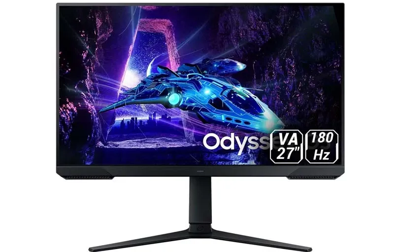 راهنمای خرید بهترین مانیتور تا 20 میلیون تومان - مانیتور گیمینگ 27 اینچ سامسونگ مدل Odyssey G3 G30D