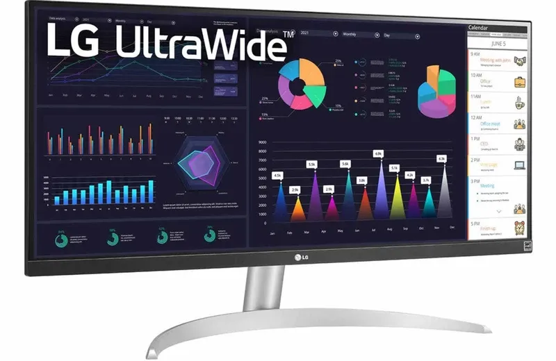 مانیتور گیمینگ 29 اینچ ال جی مدل 29WQ600-W