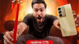 بررسی گوشی ریلمی C75؛ این گوشی ضد آتش است!