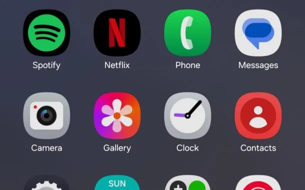 رابط کاربری One UI 7