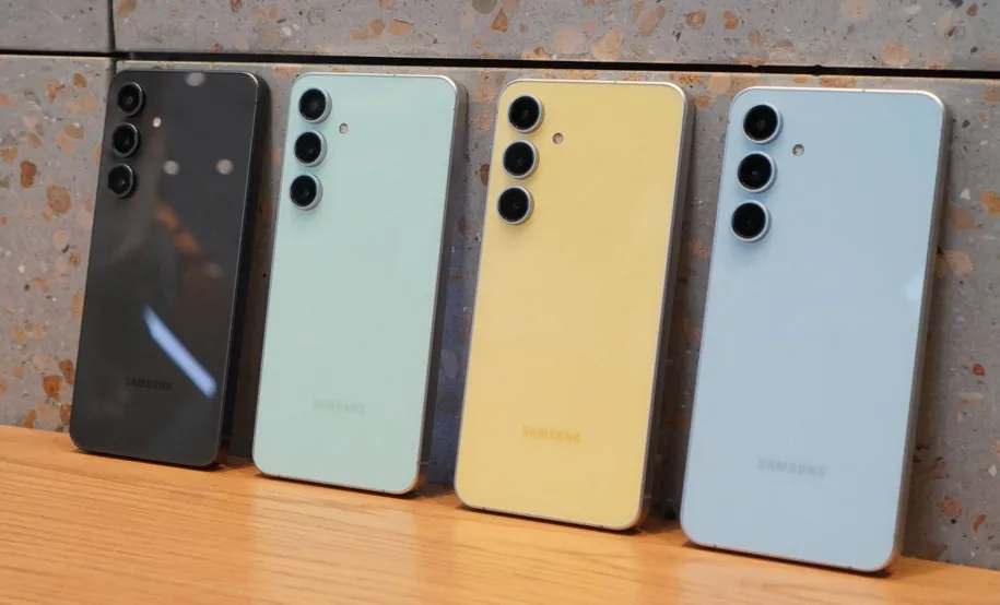 رنگ‌بندی گوشی S24 FE