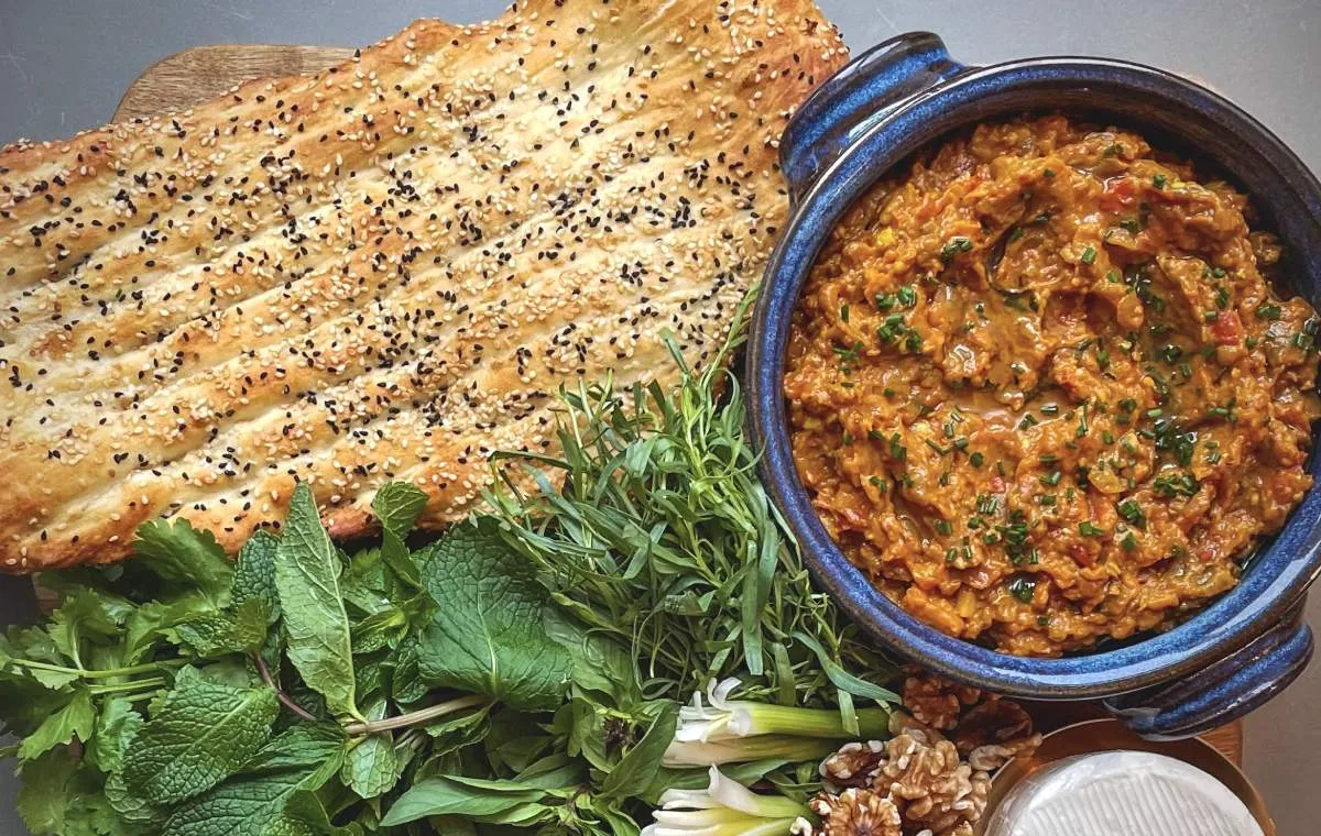 میرزا قاسمی - شام با نان ساده و سریع