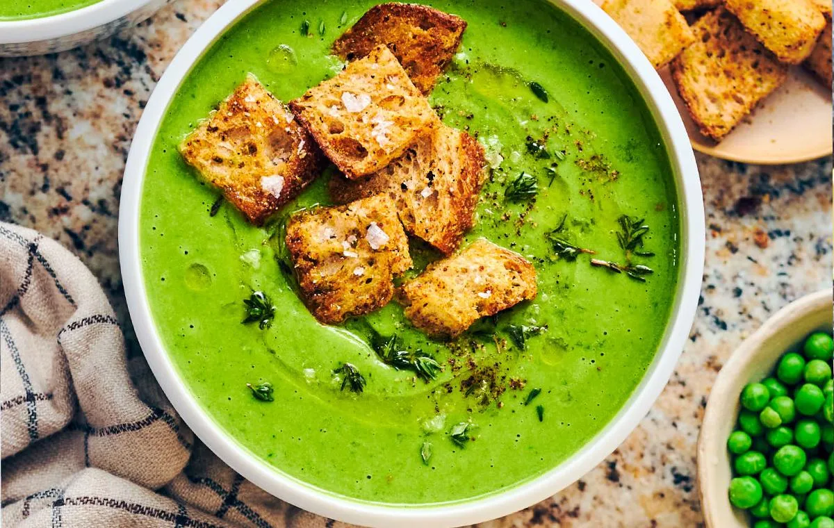 سوپ نخود فرنگی