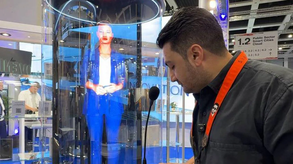 آواتار دیجیتالی برای ChatGPT! (نمایشگاه جیتکس برلین)