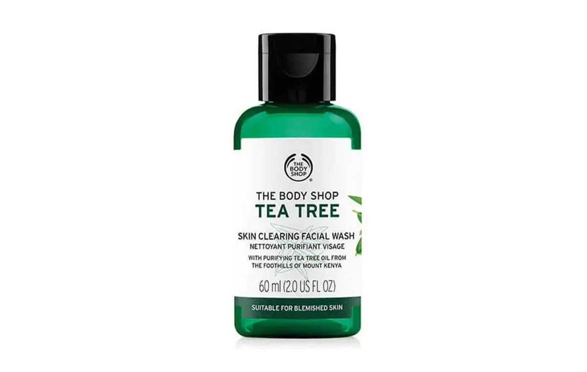 ژل شستشوی صورت تی تری بادی شاپ Tea Tree