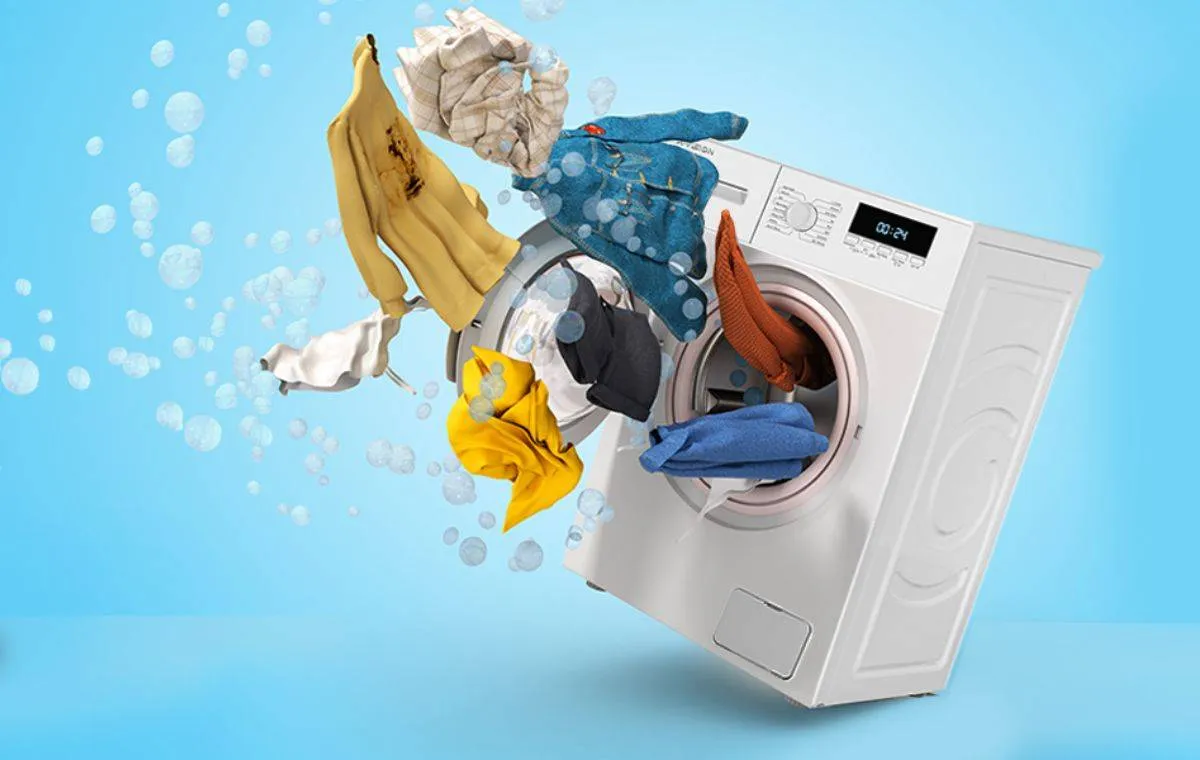 علت لرزش ماشین لباسشویی