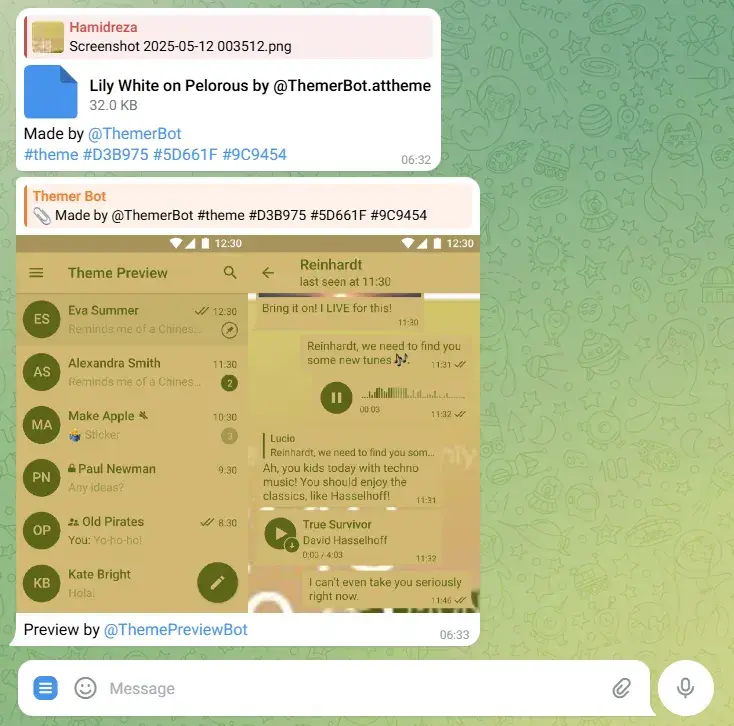 Telegram Theme