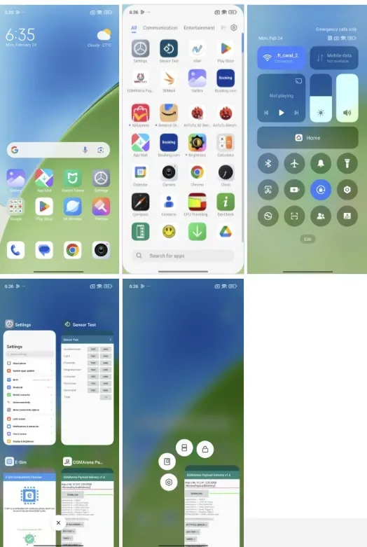 رابط کاربری Xiaomi 15
