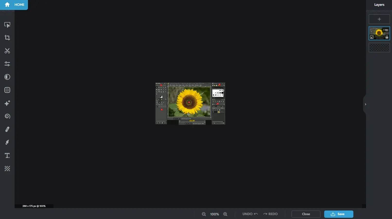Pixlr برنامه جایگزین فتوشاپ تحت وب