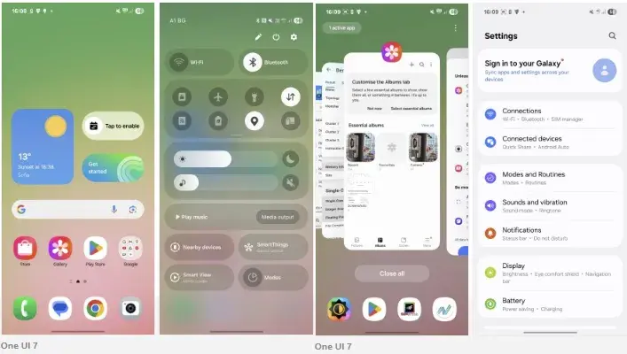 مقایسه گلکسی A56 با پوکو F6 پرو از لحاظ نرم‌افزار