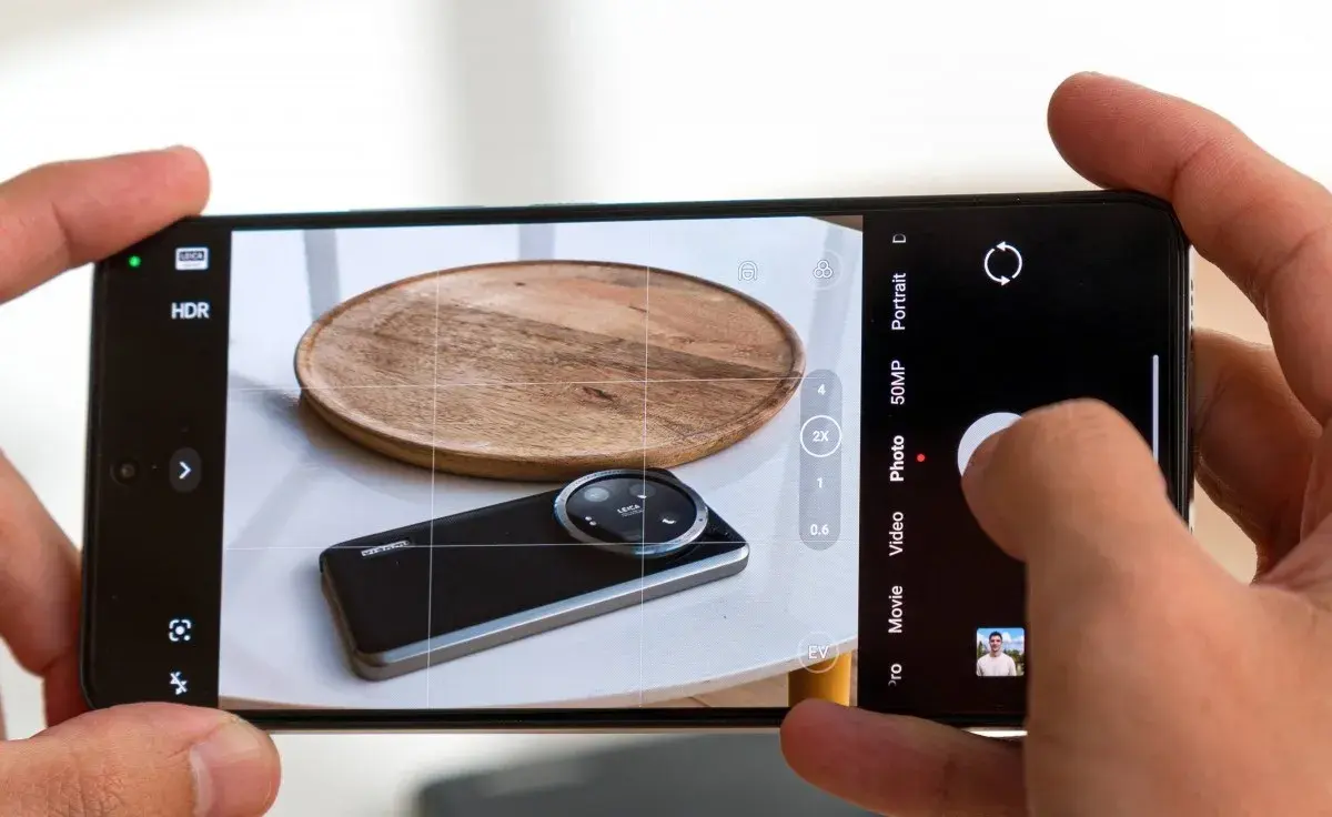 رابط کاربری دوربین گوشی 14T