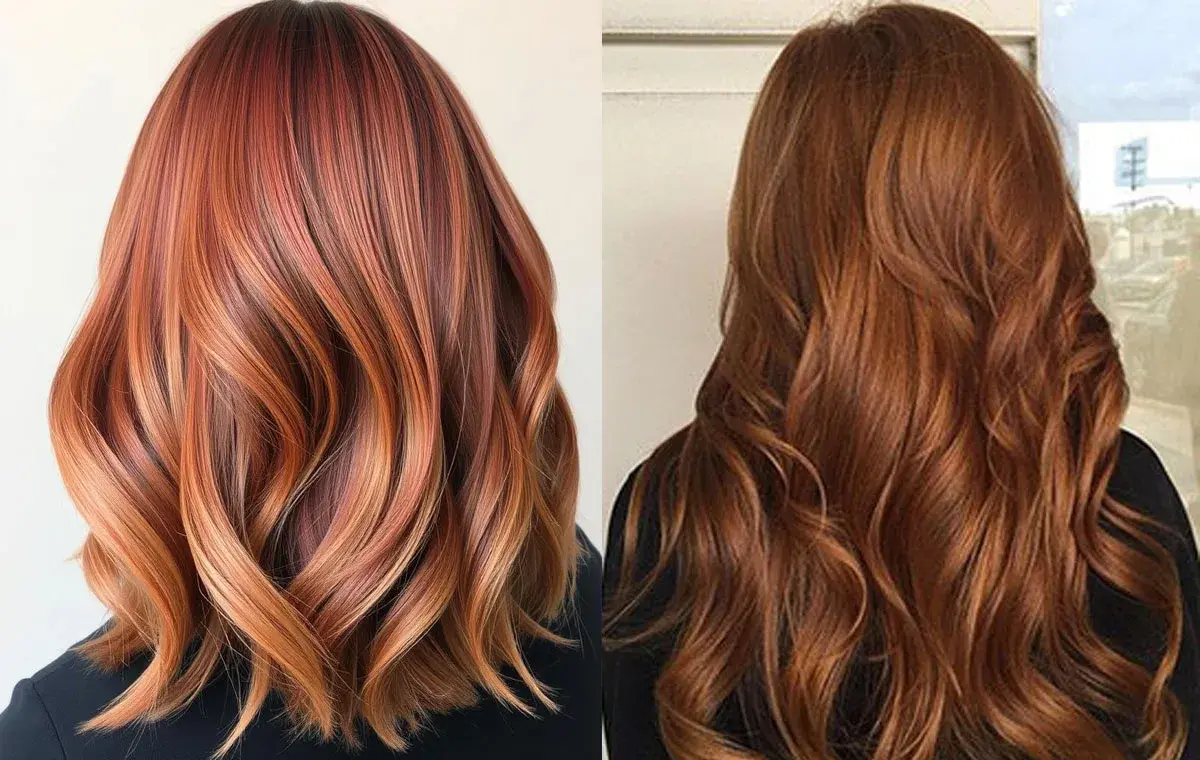 آموزش ترکیب رنگ موی مسی