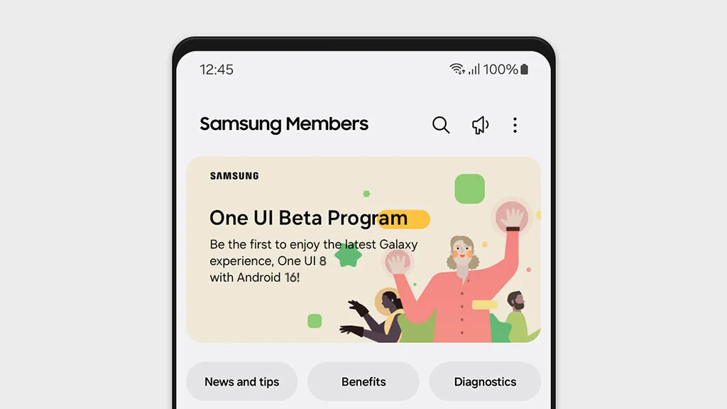 صفحه اصلی سامسونگ ممبرز