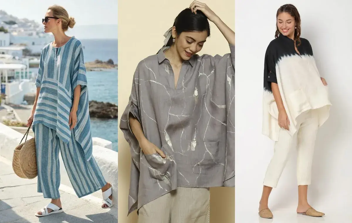 مانتو جلو بسته کوتاه برای تابستان