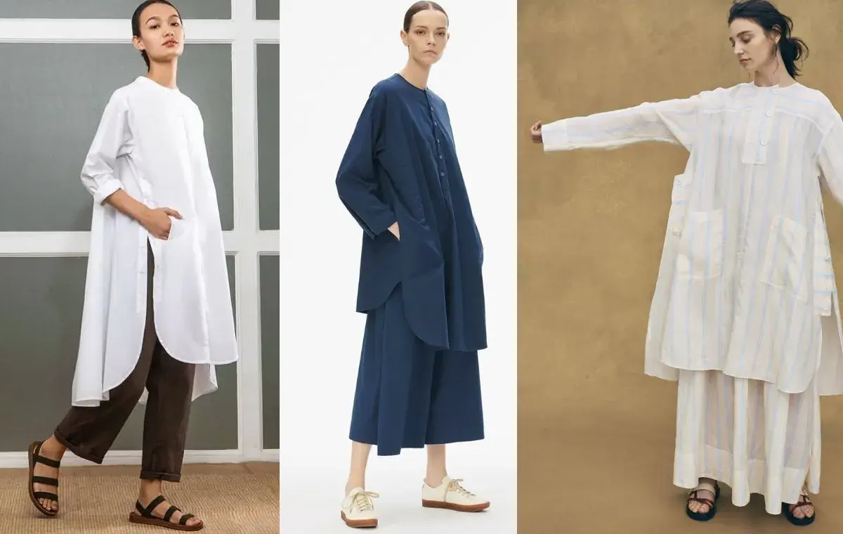 دخترانه مدل مانتو راحتی جلو بسته