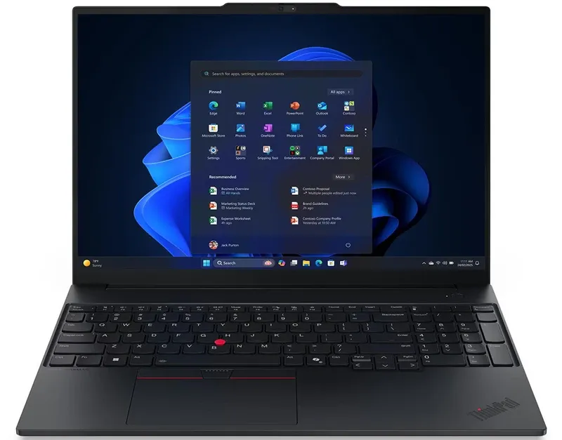 لپ تاپ 14 اینچی لنوو ThinkPad E16 Gen 3؛ بهترین لپ تاپ لنوو برای تولید محتوا در سفر