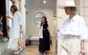 استایل با شومیز سفید؛ ساده، شیک و ترند تابستان