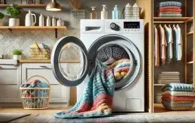 شستن پتو در خانه