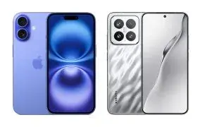 مقایسه آیفون 16 با شیائومی 15