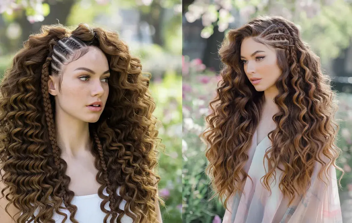 مدل کرلی مو بلند