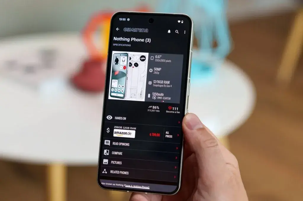 قیمت ناتینگ فون 3 در بازار ایران
