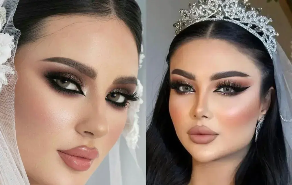 میکاپ عربی عروس