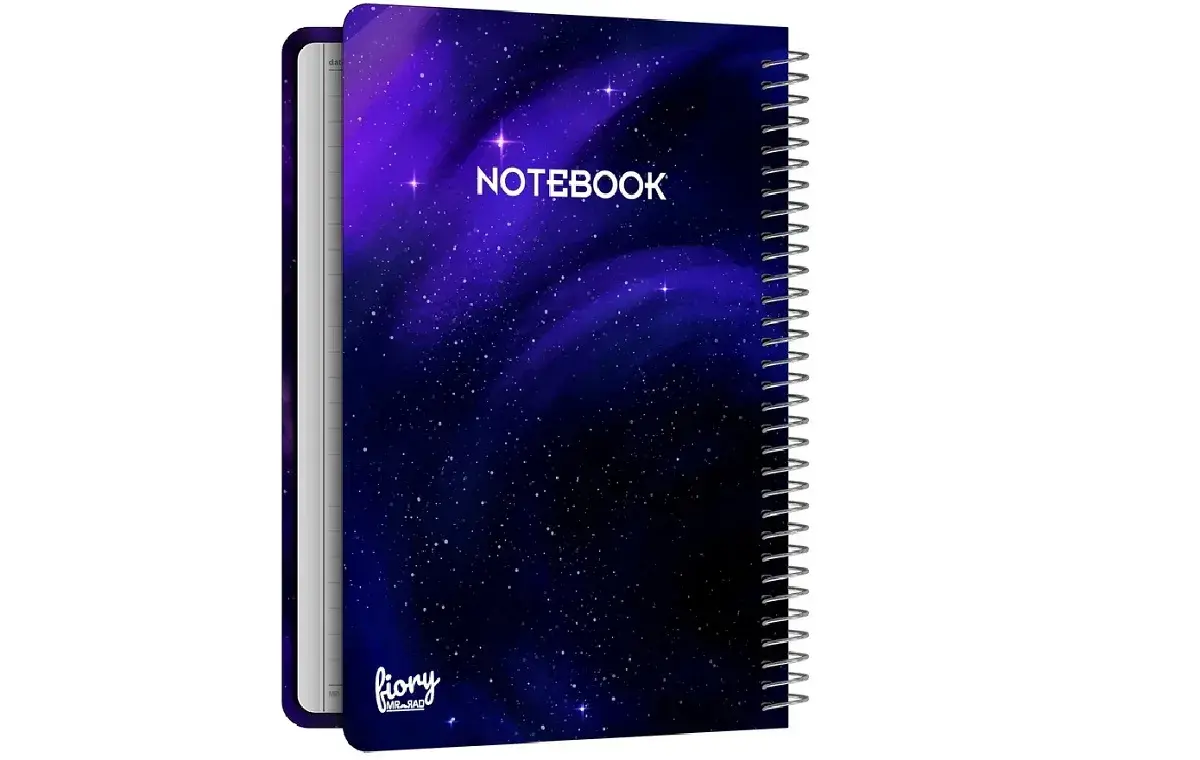 دفتر مشق 100 برگ مستر راد مدل کهکشانی