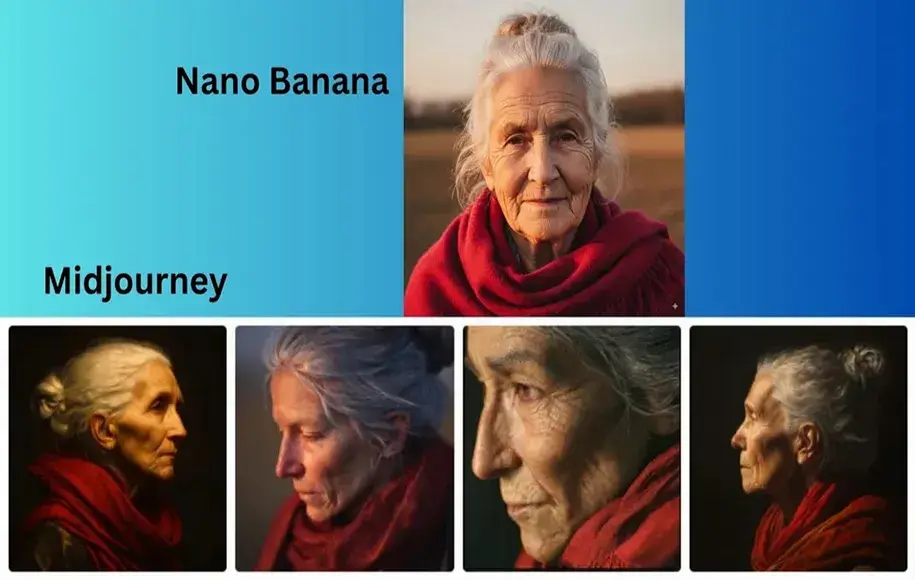 نبرد و مقایسه هوش مصنوعی نانو بنانا و میدجرن