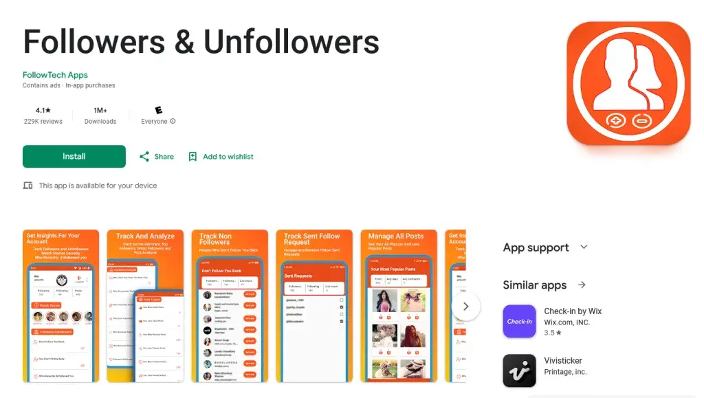 Followers & Unfollowers