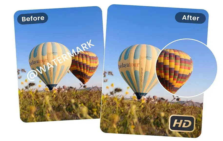 9 هوش مصنوعی برای حذف سریع و آسان واترمارک از عکس و ویدیو