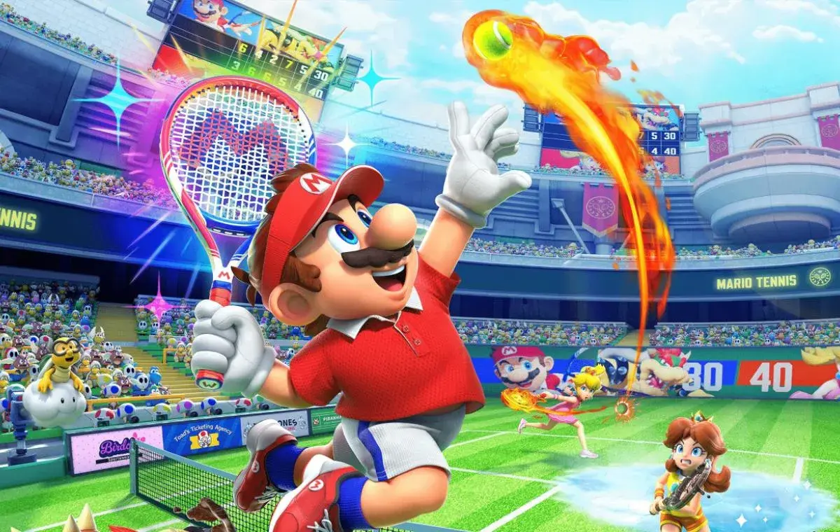معرفی بازی جدید ماریو تنیس