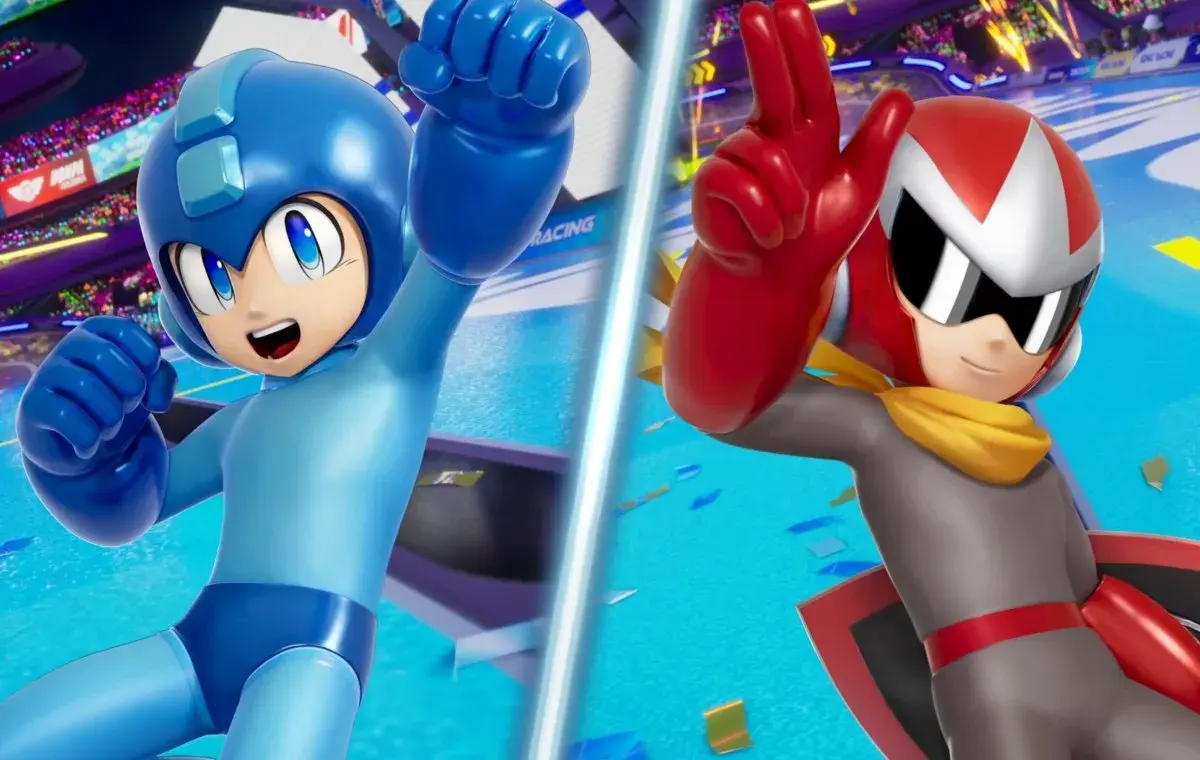 مگا من در سونیک ریسینگ