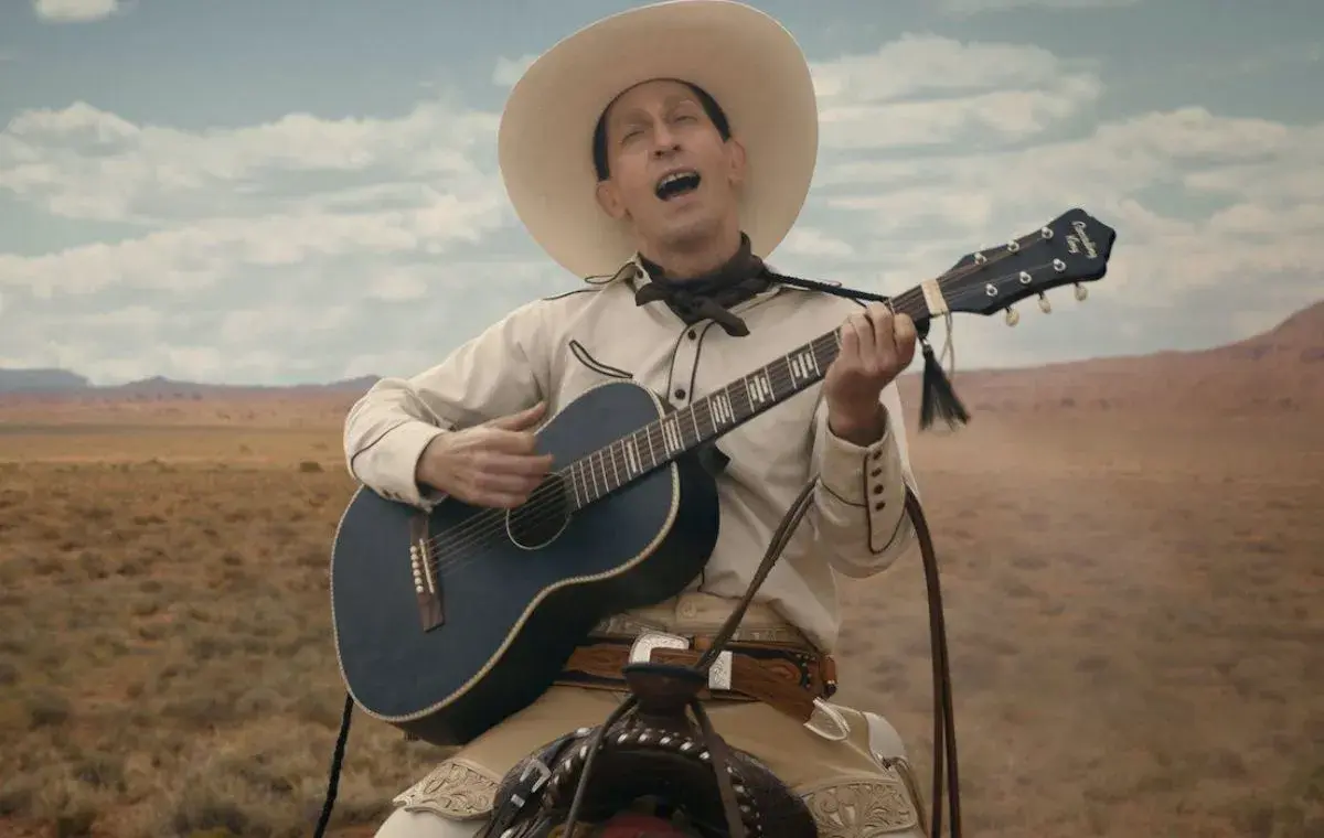 بهترین فیلم‌های کمدی نتفلیکس؛ تصنیف باستر اسکراگز (The Ballad of Buster Scruggs)