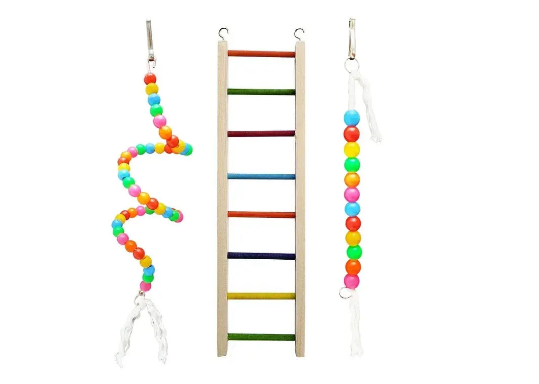 اسباب بازی طوطی سانان مدل AK03 مجموعه 3 عددی