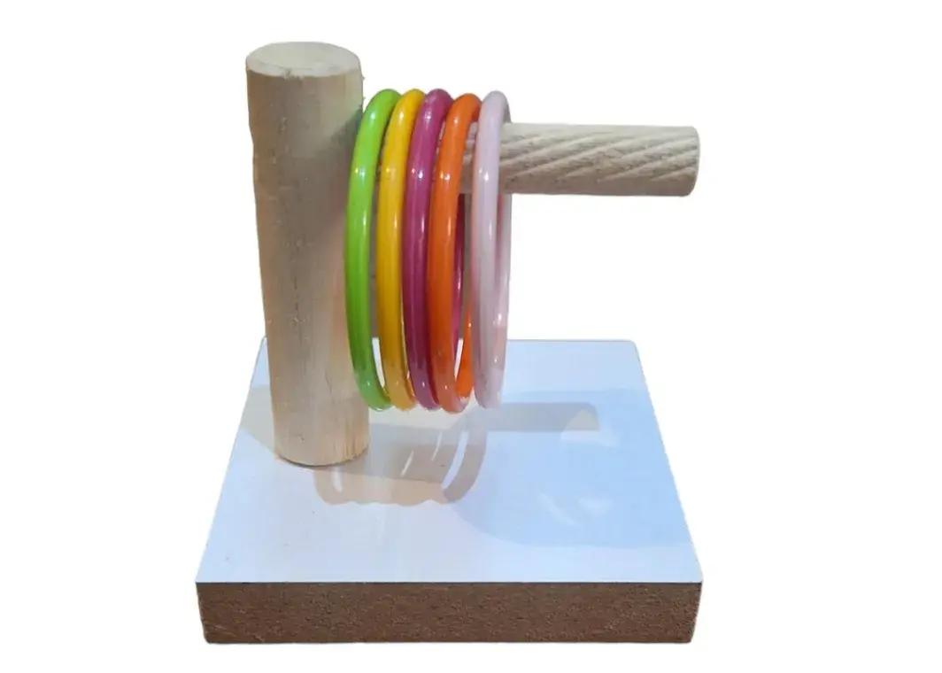 اسباب بازی پرندگان مدل حلقه و میله افقی کد 01