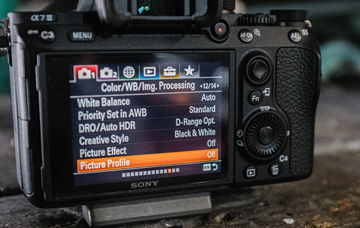 تنظیمات دوربین‌‌های سونی آلفا 7