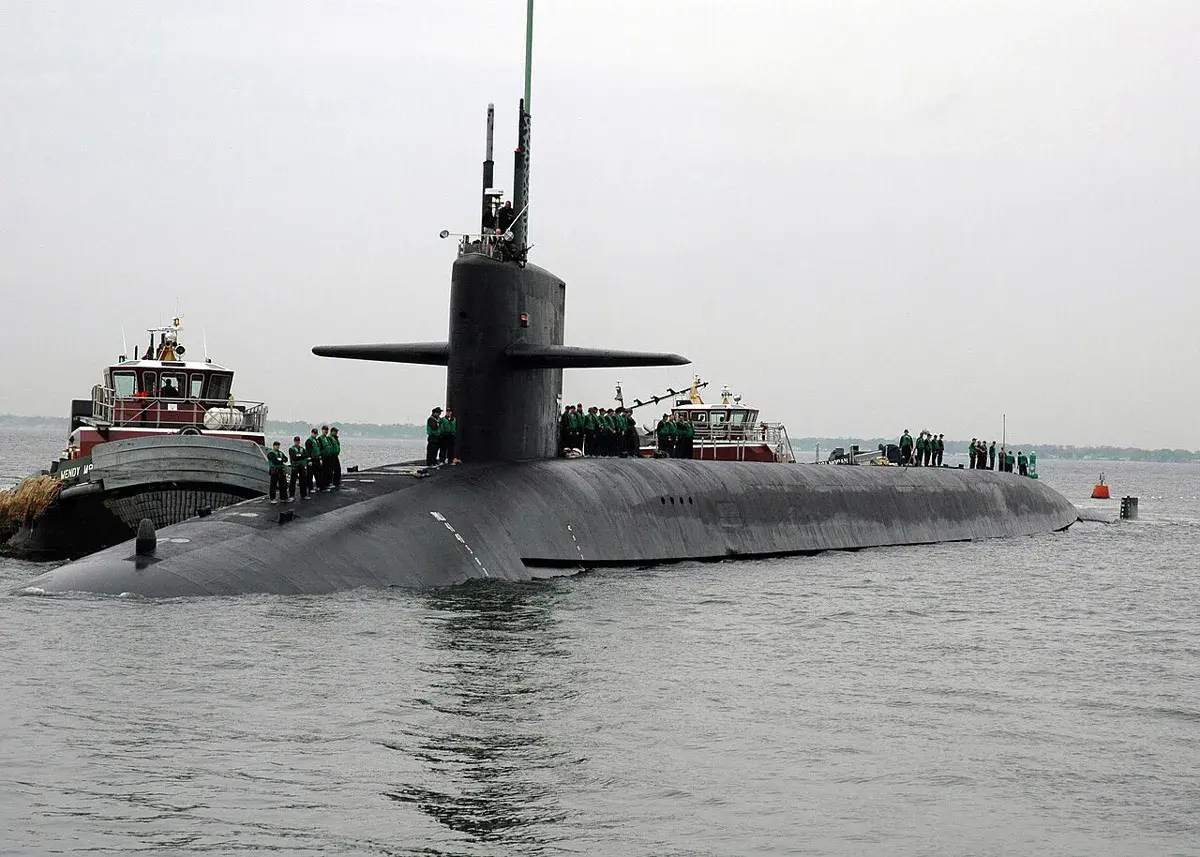 ابعاد زیردریایی USS Georgia SSGN-729