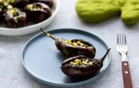 ترشی بادمجان شکم پر