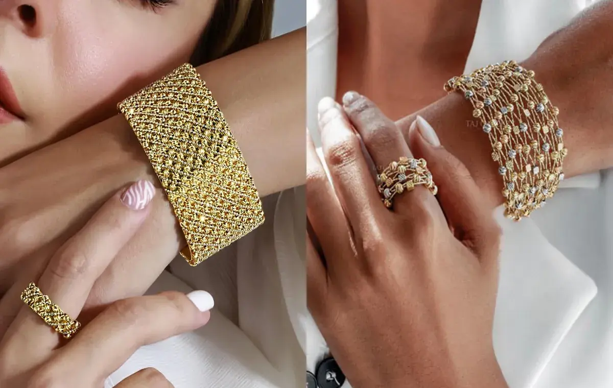 ست دستبند و انگشتر البرنادو