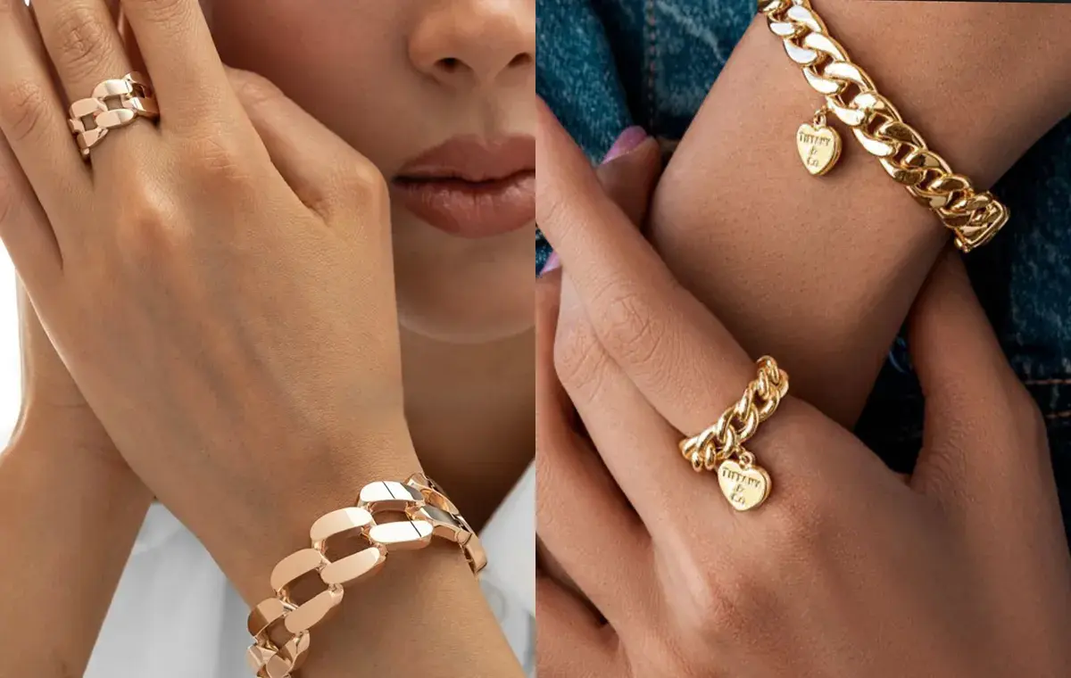 ست دستبند و انگشتر کارتیه