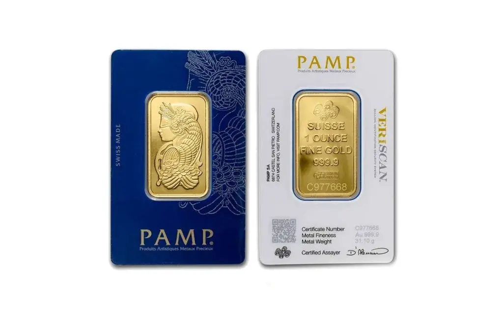 خرید شمش طلای سوئیسی