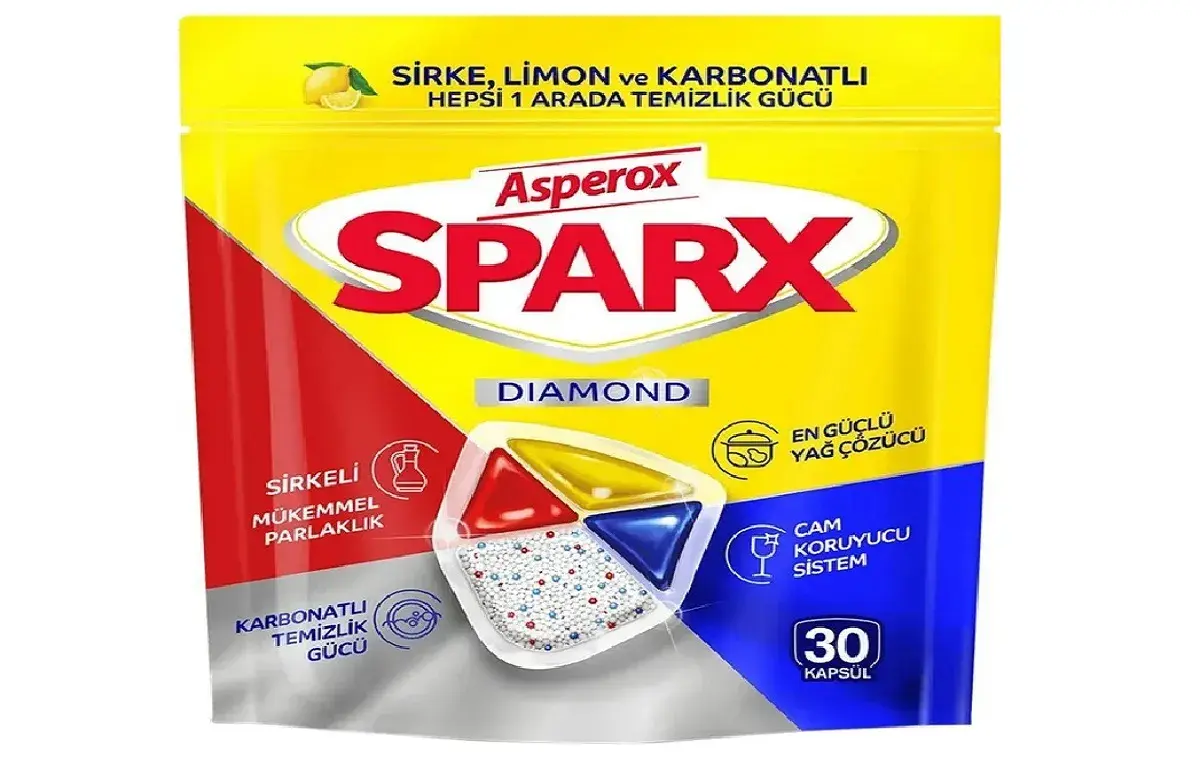 قرص ماشین ظرفشویی اسپروکس مدل Sparx Diamond
