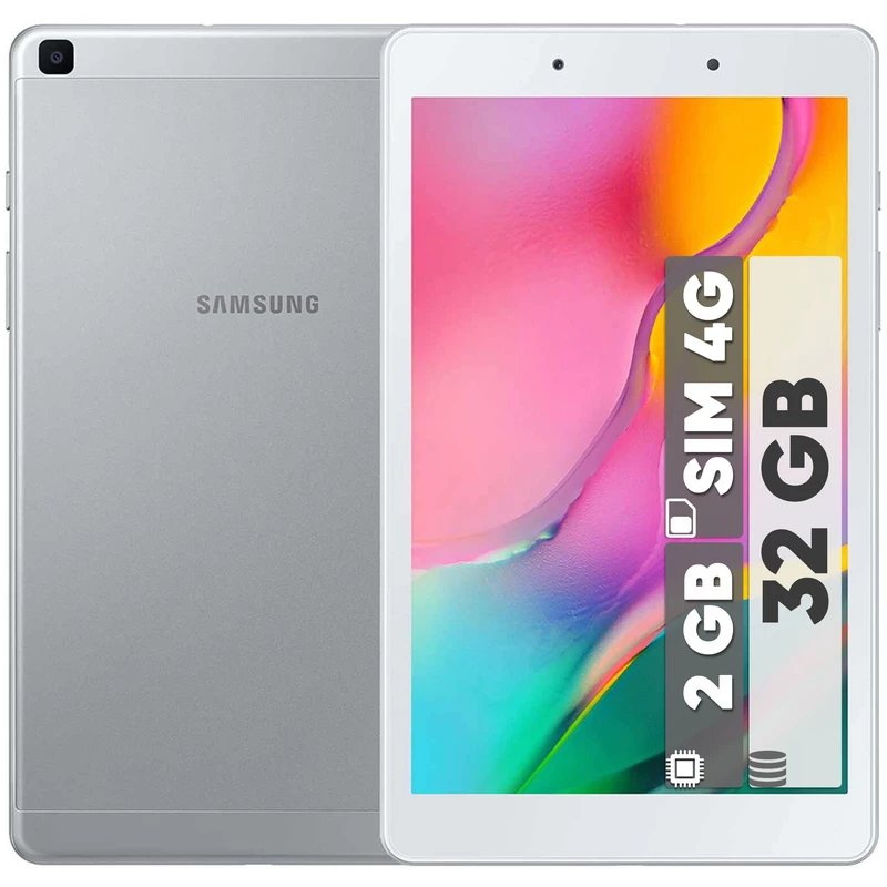 تبلت 8 اینچ سامسونگ مدل Tab A 8.0 ظرفیت 32 گیگابایت و رم 2 گیگابایت