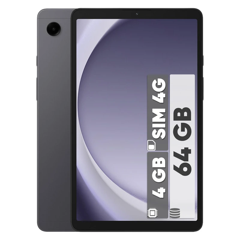 تبلت 8.7 اینچ سامسونگ مدل Galaxy Tab A9-4G ظرفیت 64 گیگابایت و رم 4 گیگابایت