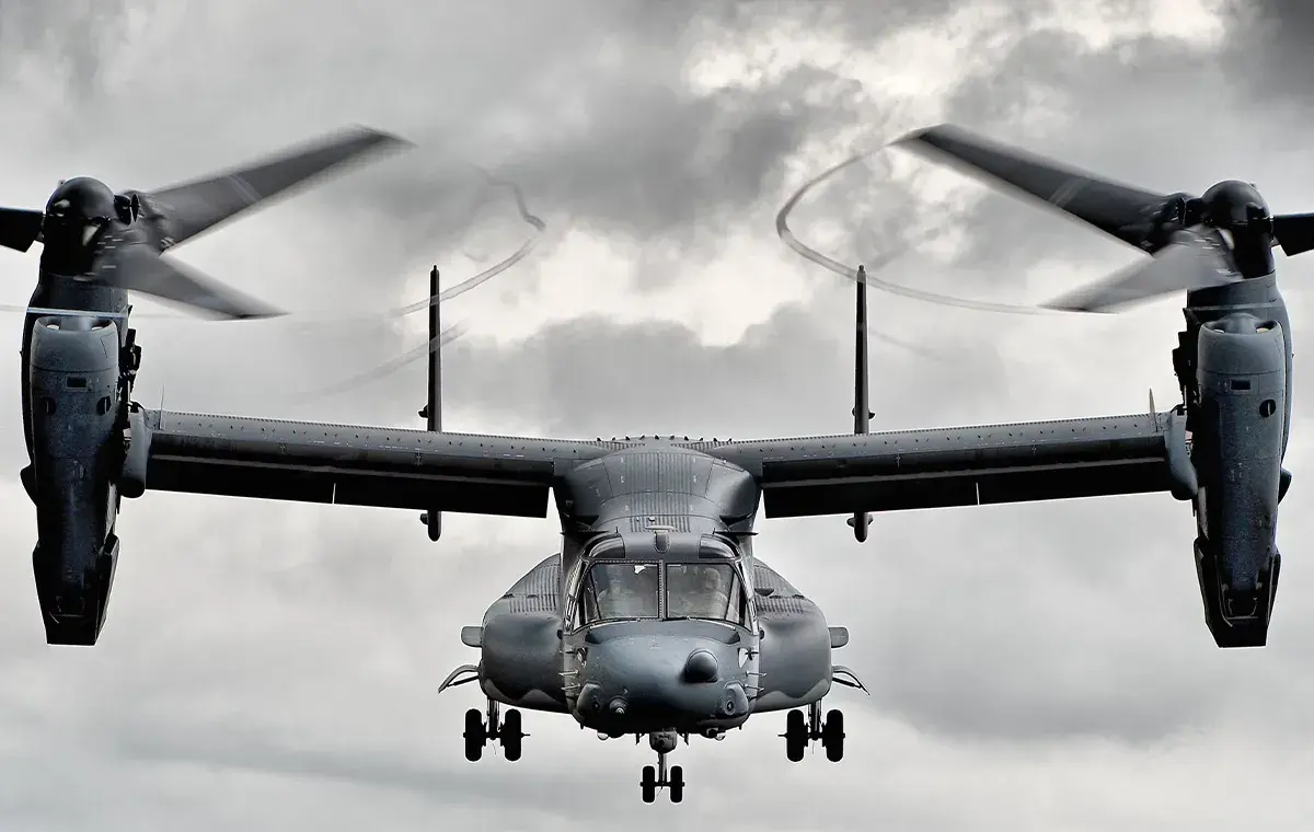 همه چیز درباره ناوگان V22 آسپری؛ ترنسفورمرز در نبرد هوایی