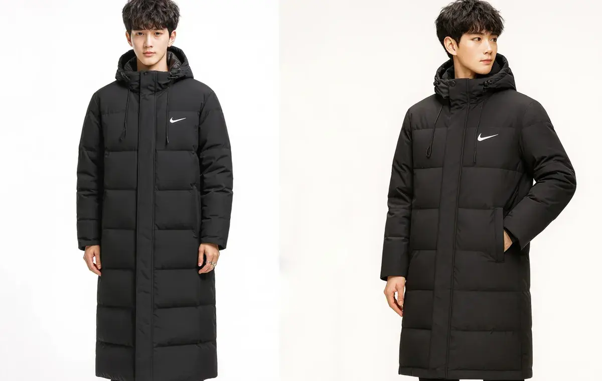 کاپشن بلند مردانه مدل Nordic